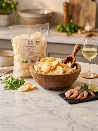 Chips de crevette Bio 50g